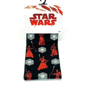 Star Wars Men's Socks Black Red Gray